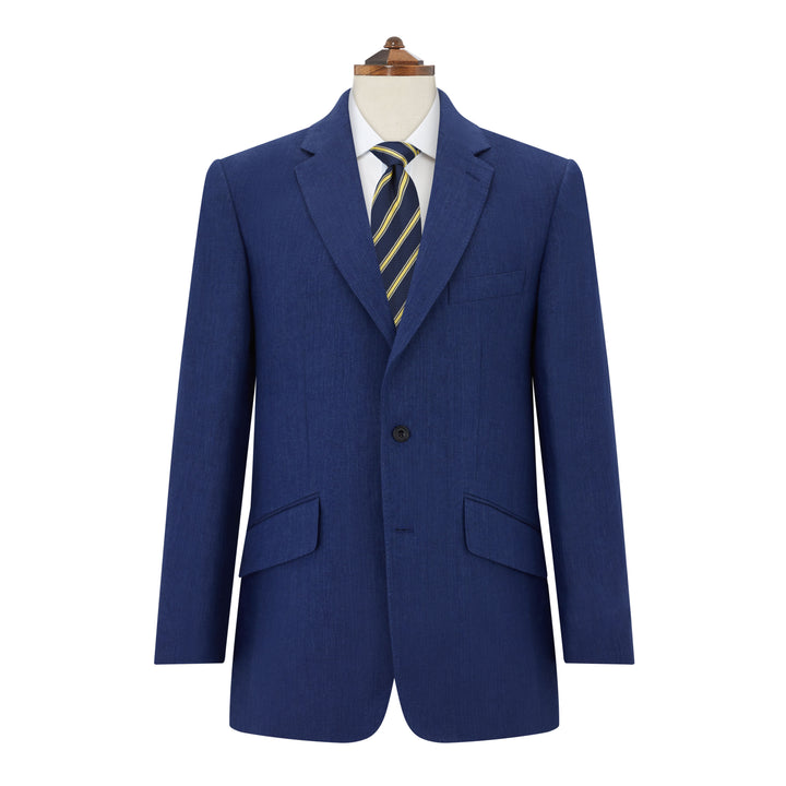 William Cobalt Blue Linen Jacket