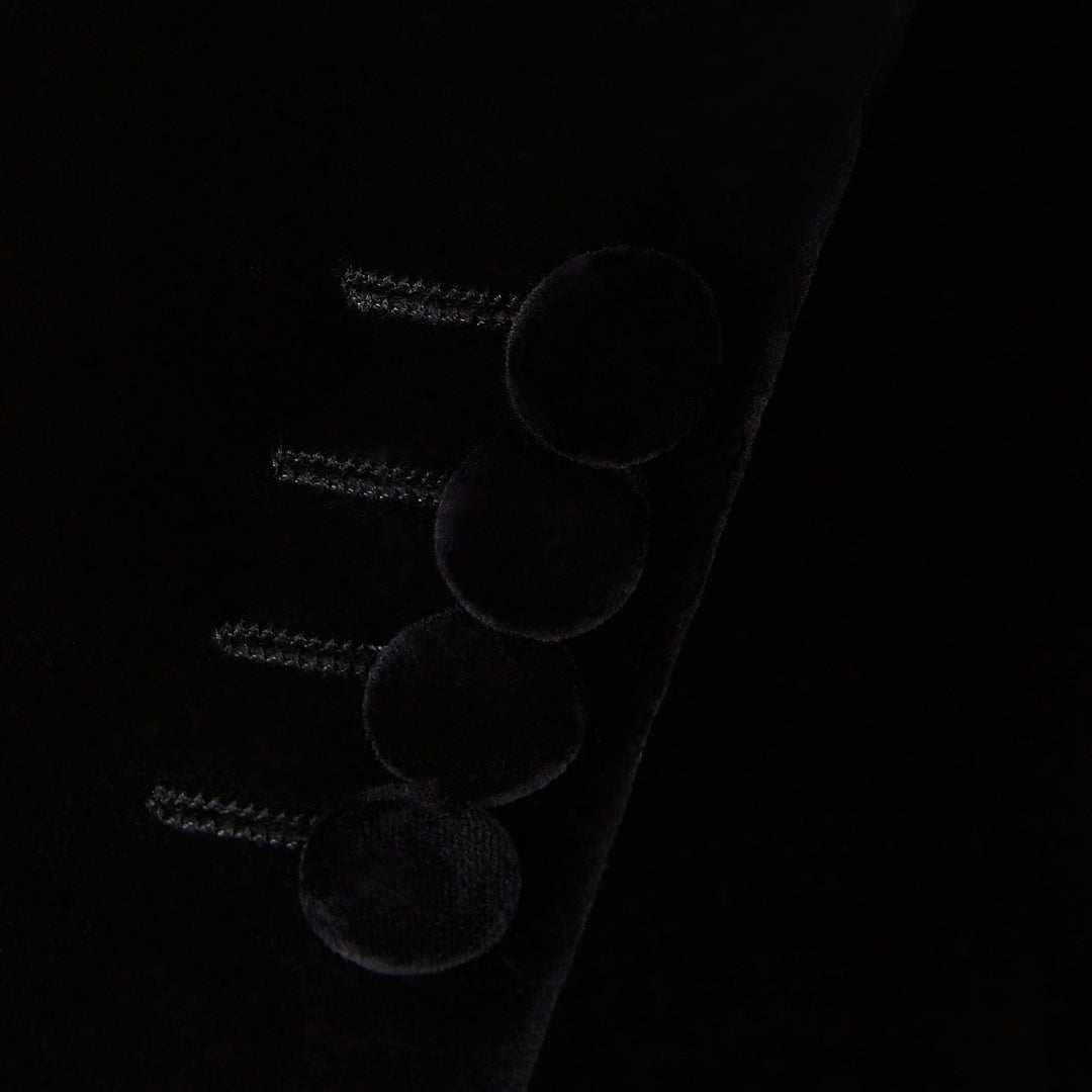 Danton Black Velvet Jacket
