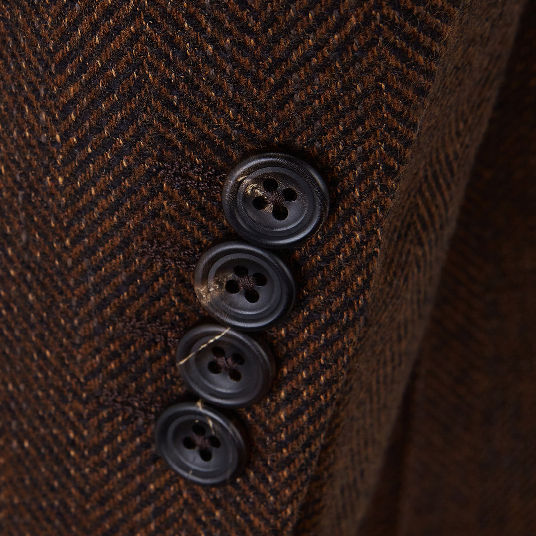 William Peat Herringbone Jacket