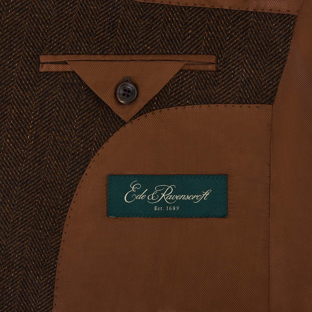 William Peat Herringbone Jacket