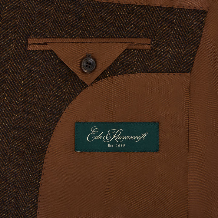 William Peat Herringbone Jacket