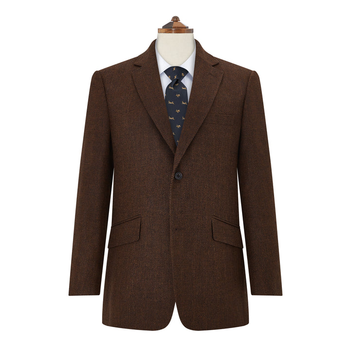 William Peat Herringbone Jacket