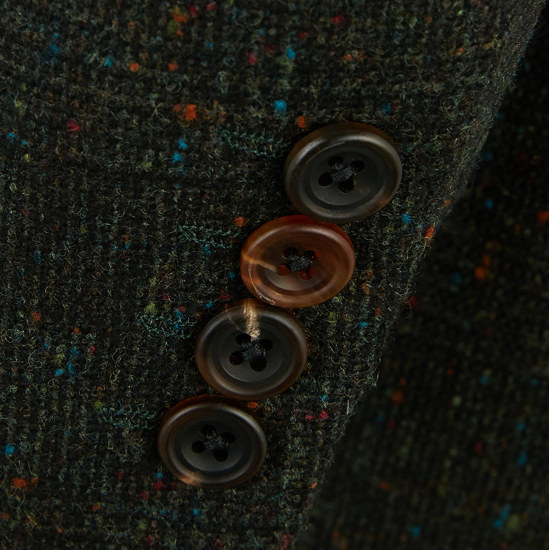 Faulkner Green Donegal Check Tweed Jacket