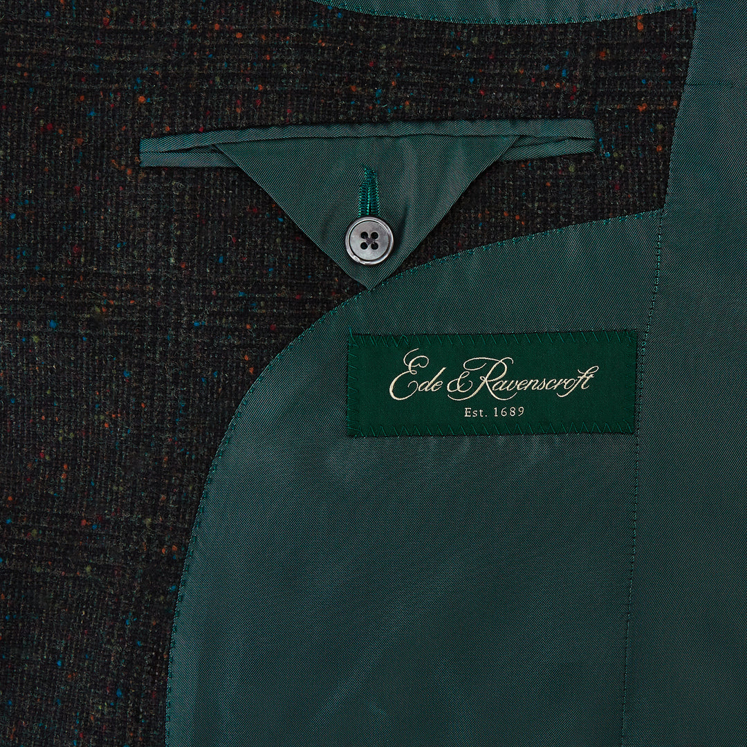 Faulkner Green Donegal Check Tweed Jacket