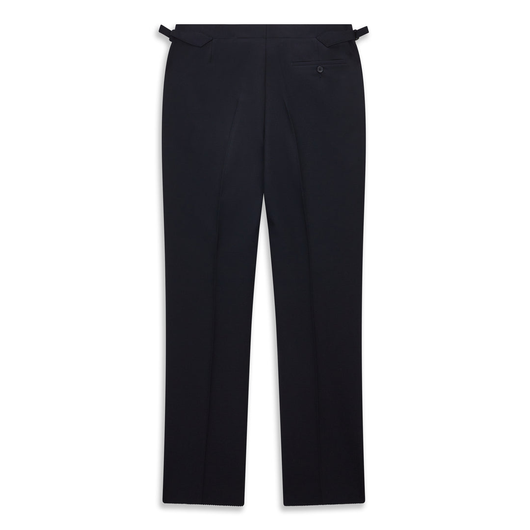 Twaine Flat Front Navy Dress Trouser
