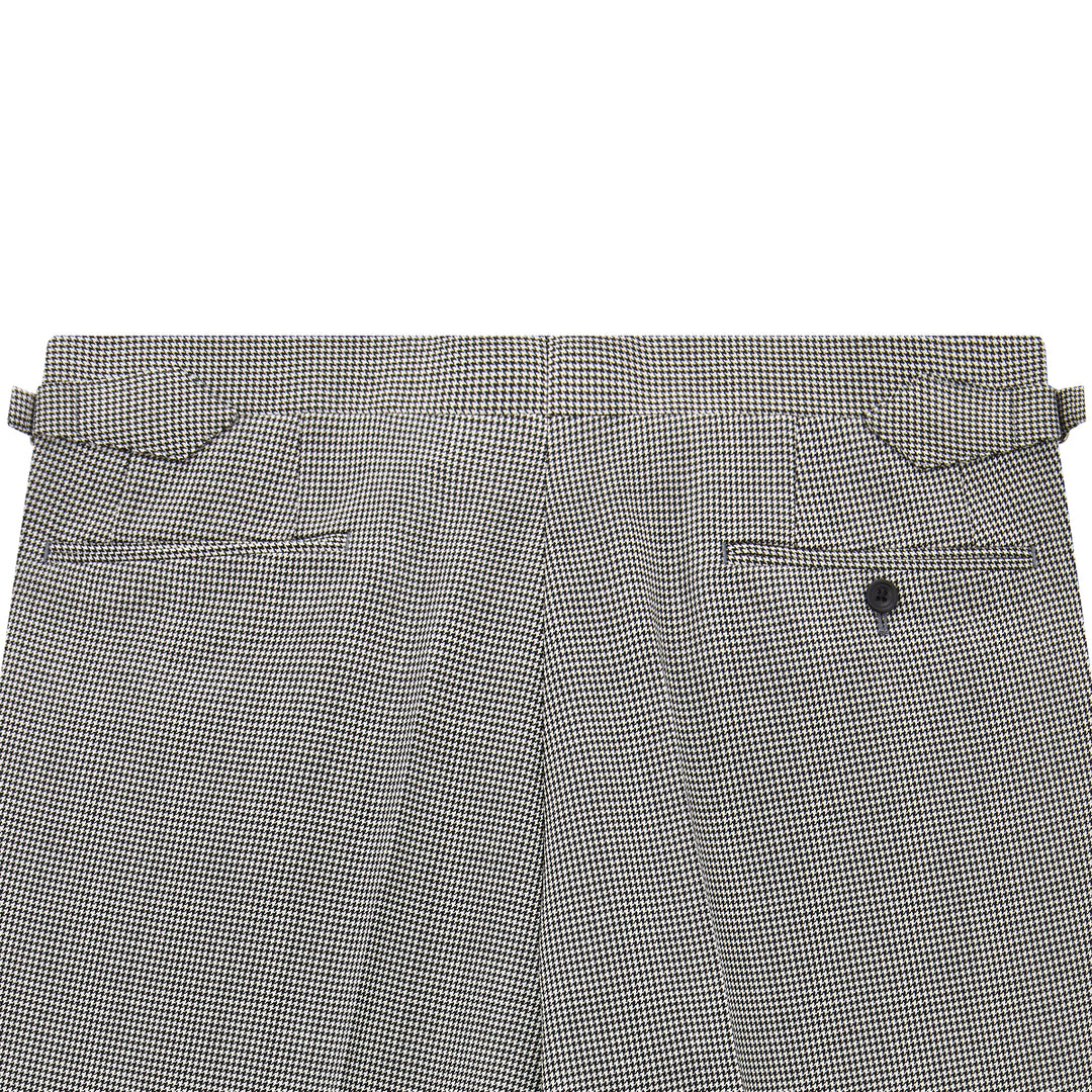 Tyler black and white Houndstooth Trouser