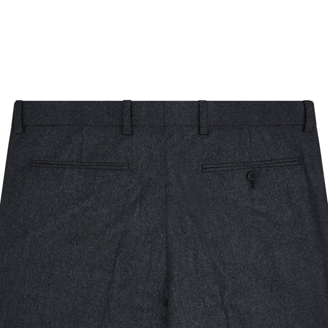 Barney Charcoal Flannel Trouser