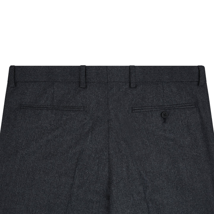 Barney Charcoal Flannel Trouser