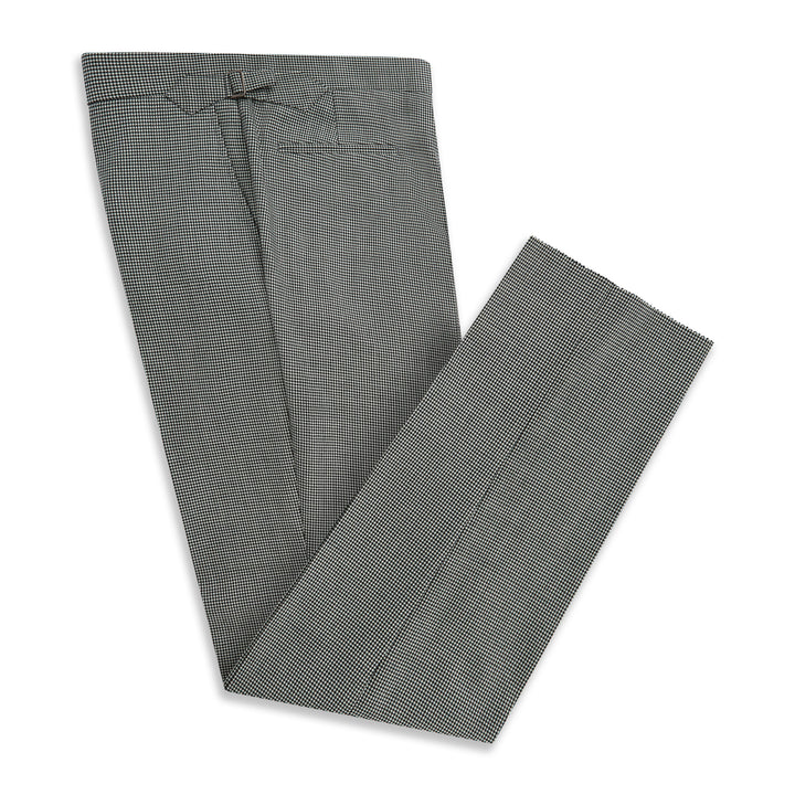 Barney Black and White Houndstooth Trouser