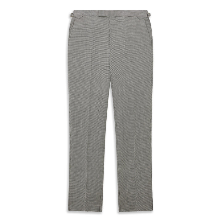 Barney Black and White Houndstooth Trouser