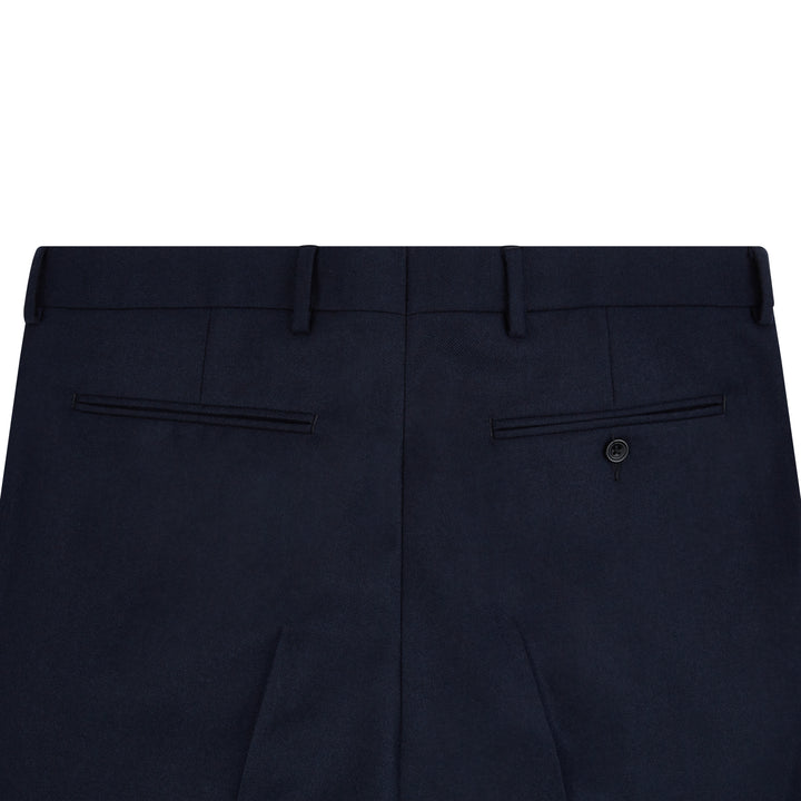 Tyler Navy Flannel Trousers