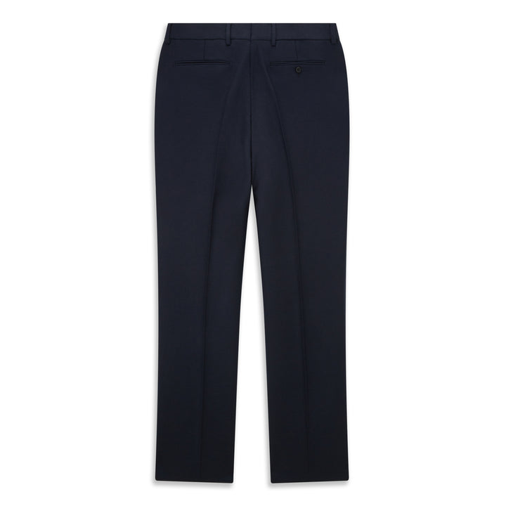 Barney Navy Flannel Trousers