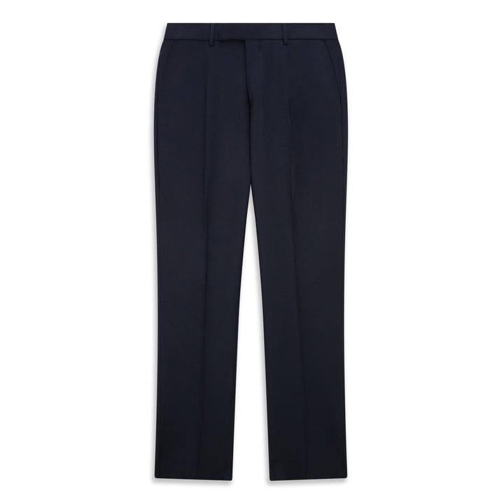 Barney Navy Flannel Trousers