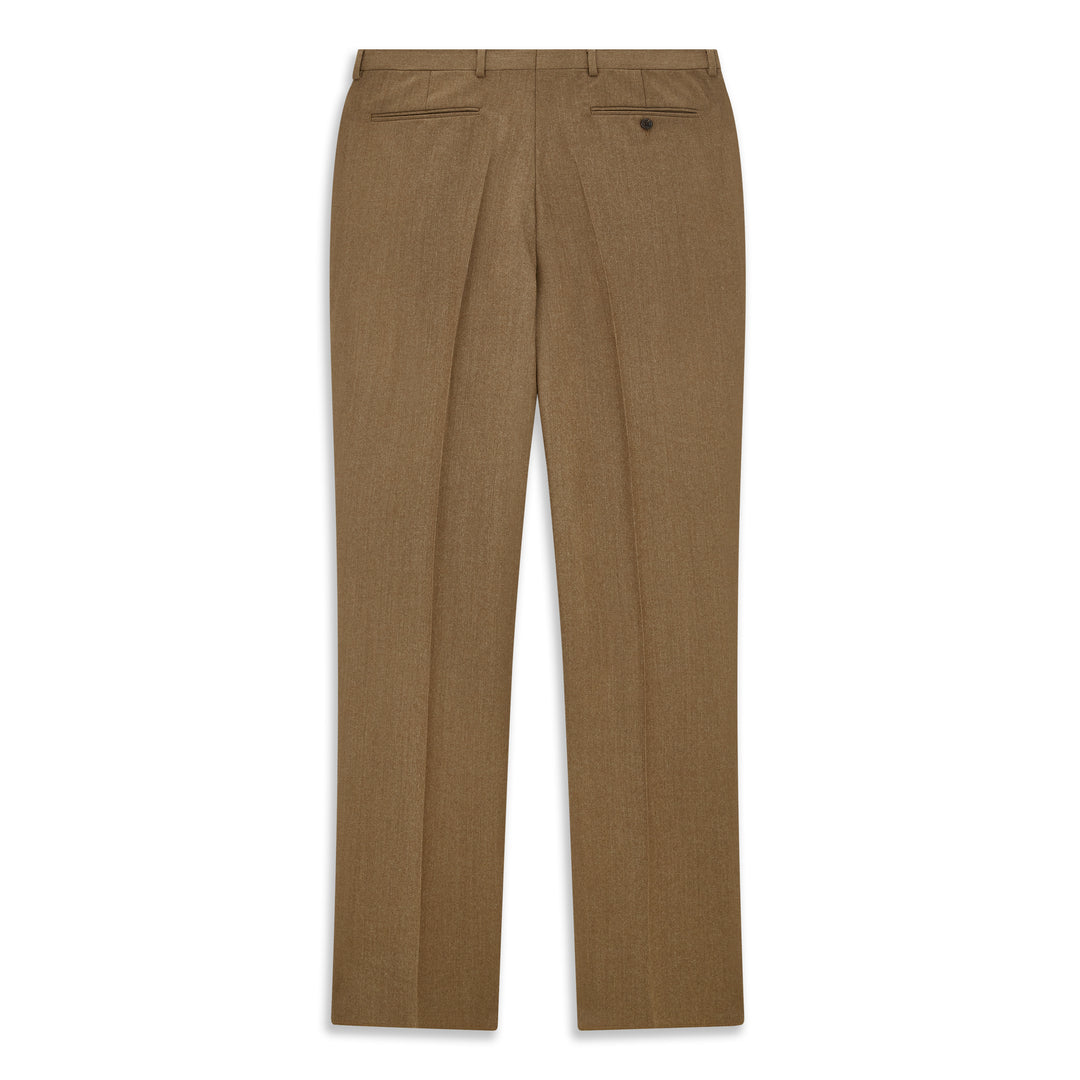 Tyler Camel Flannel Trousers