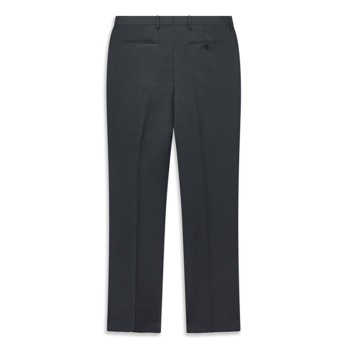Barney Charcoal Wool Mohair Trouser