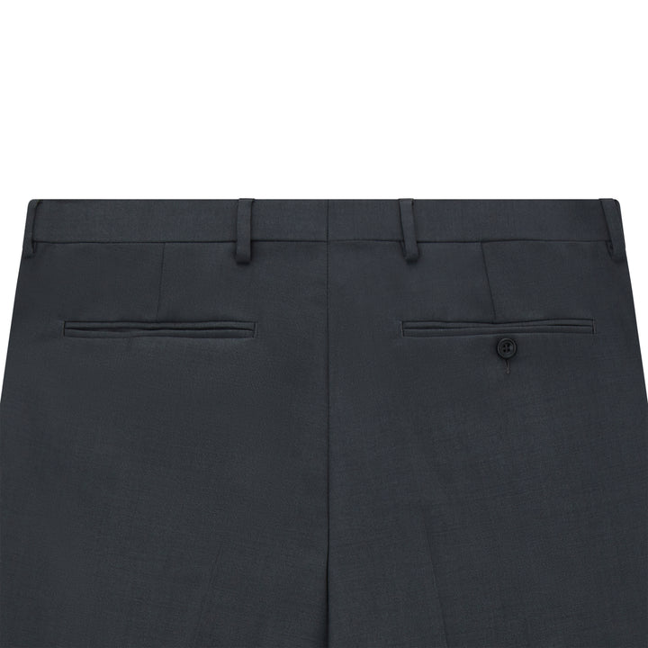 Barney Charcoal Wool Mohair Trouser