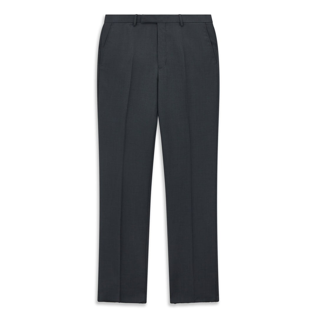 Barney Charcoal Wool Mohair Trouser