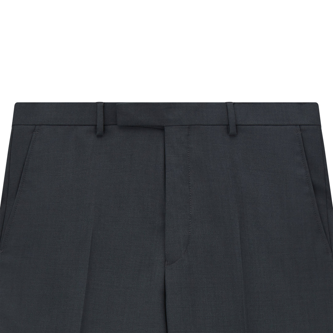 Barney Charcoal Wool Mohair Trouser
