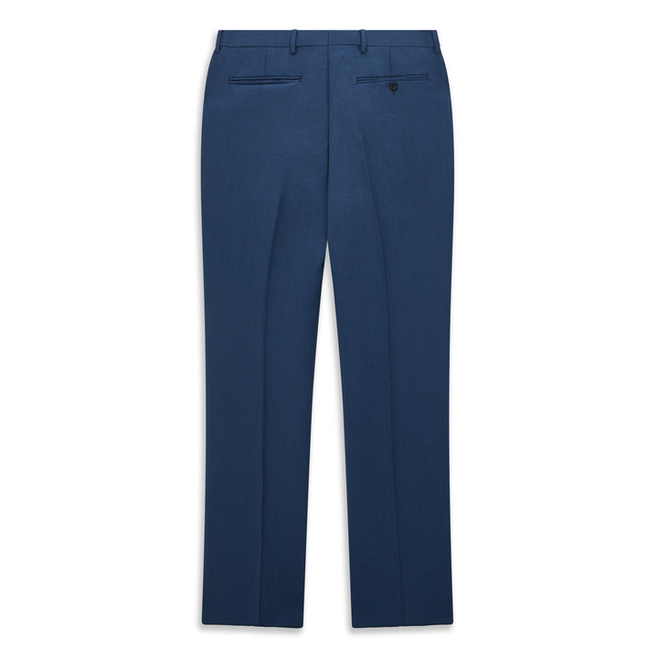 Barney Navy Wool Mohair Trouser