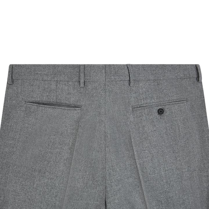 Tyler Grey Flannel Trousers