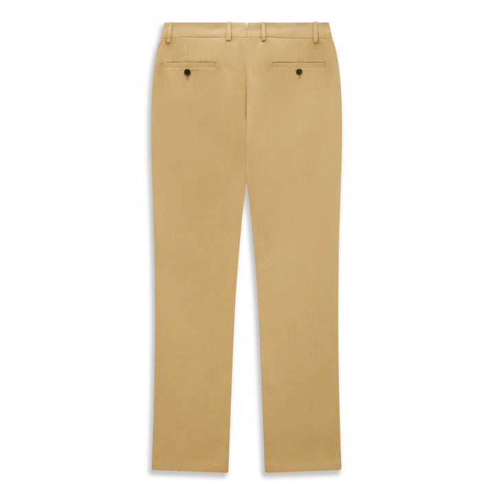 Thomas Beige Cotton Twill Trouser