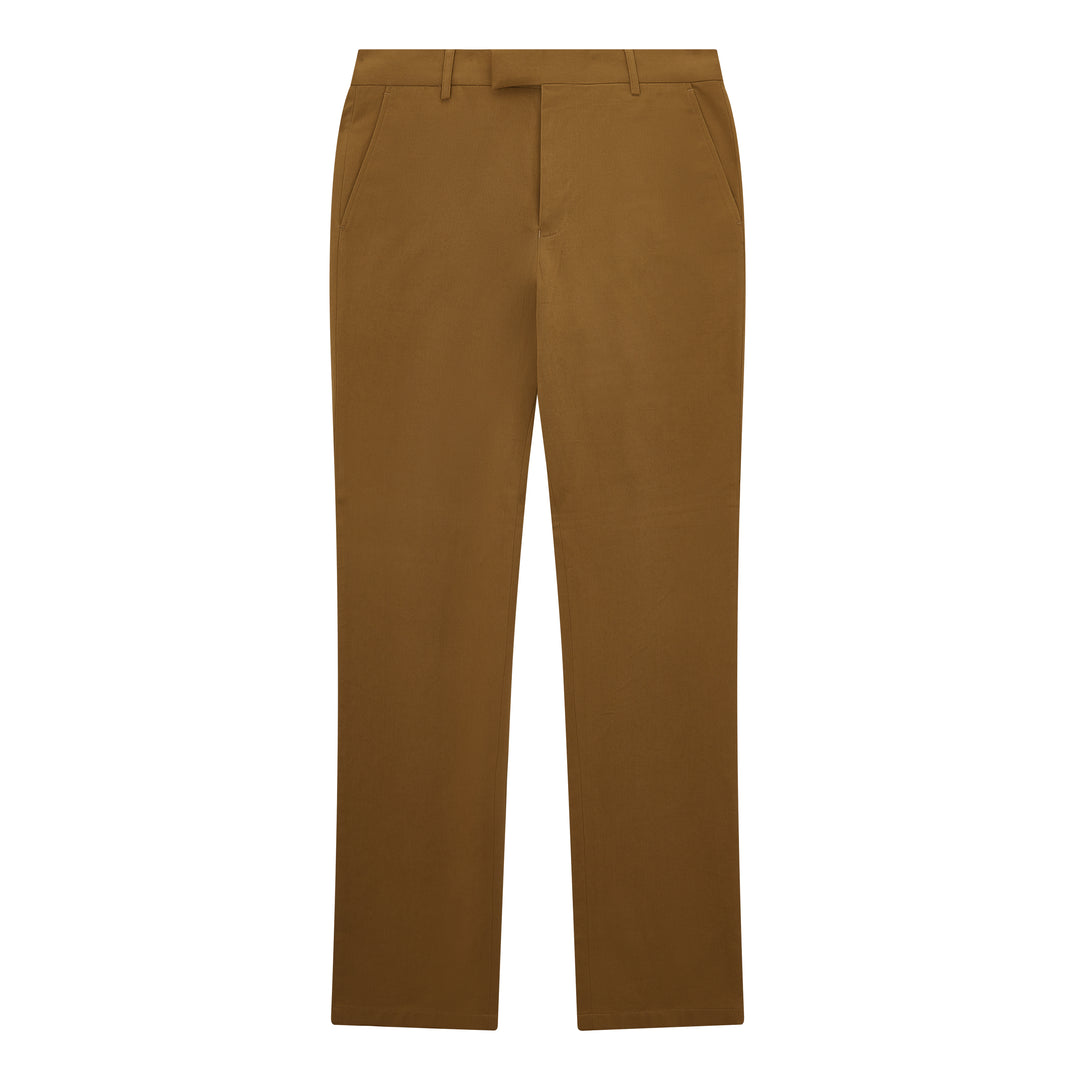 Thomas Tobacco Cotton Twill Trouser