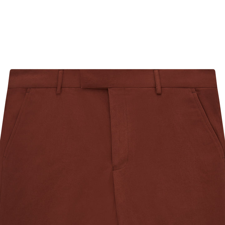 Thomas Brick Cotton Twill Trouser
