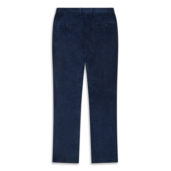 Thomas Navy Cotton Corduroy Trouser