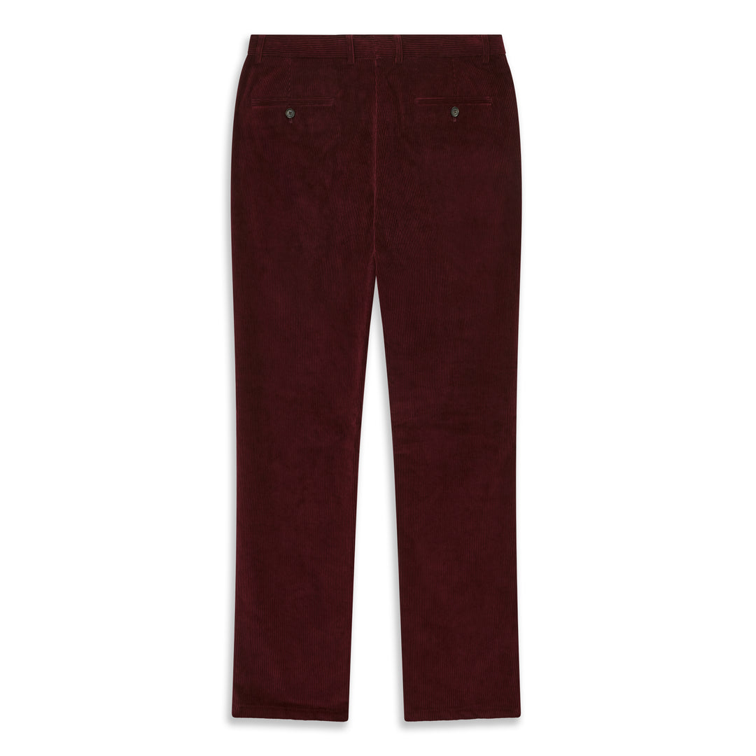 Thomas Burgundy Corduroy Trouser