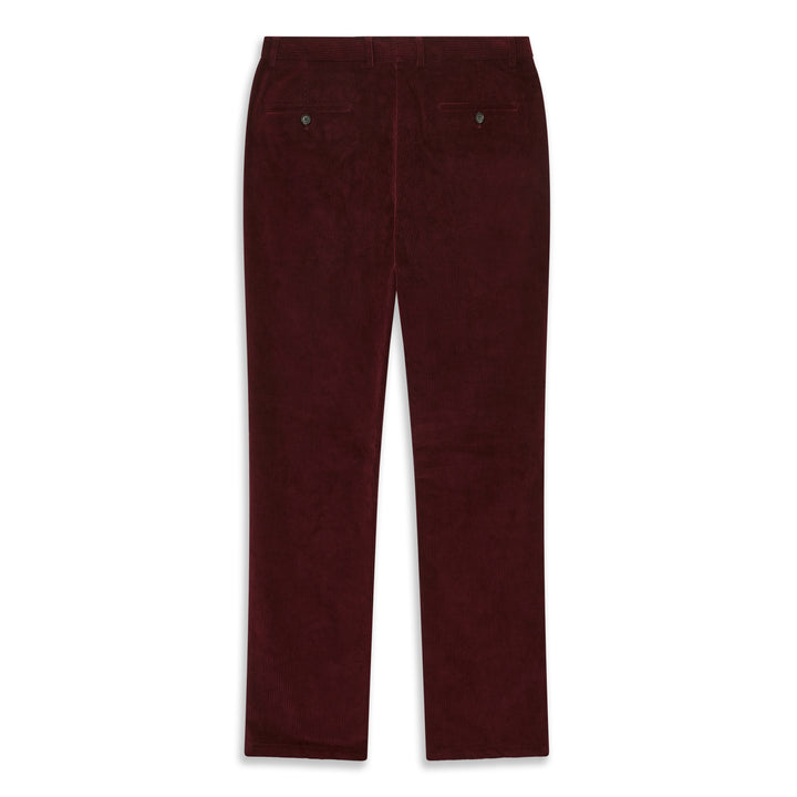 Thomas Burgundy Corduroy Trouser
