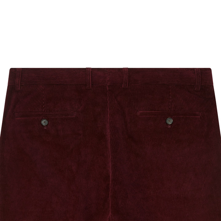Thomas Burgundy Corduroy Trouser