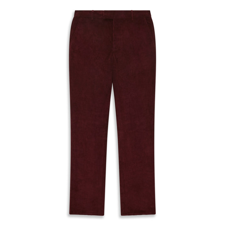 Thomas Burgundy Corduroy Trouser