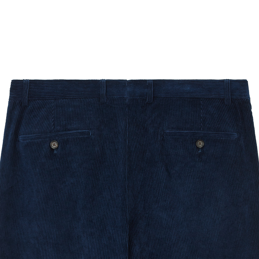 Thomas Navy Corduroy Trouser