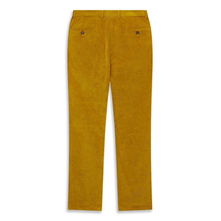 Thomas Ochre Corduroy Trouser