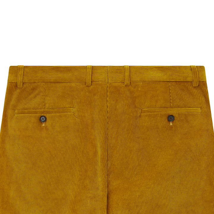 Thomas Ochre Corduroy Trouser