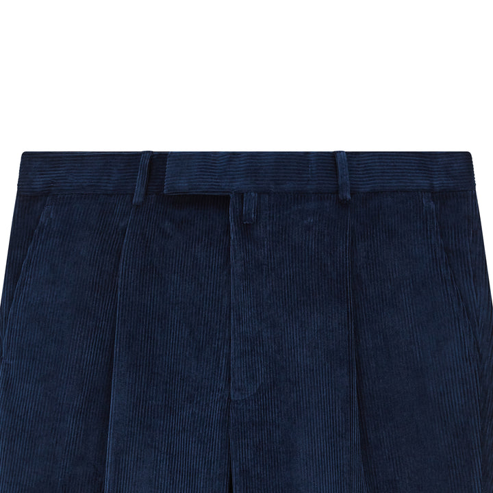 Tyler Navy Corduroy Trousers