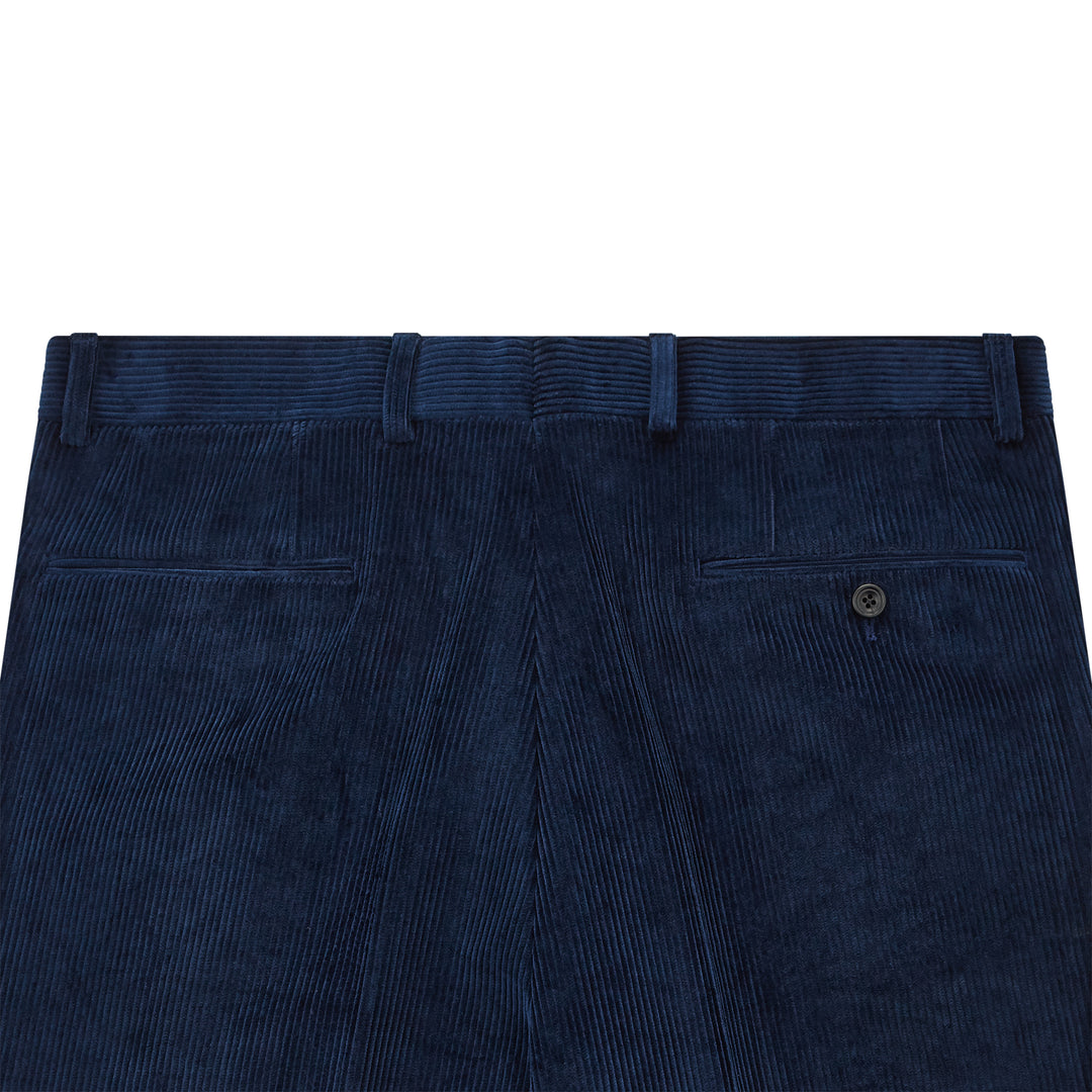 Tyler Navy Corduroy Trousers
