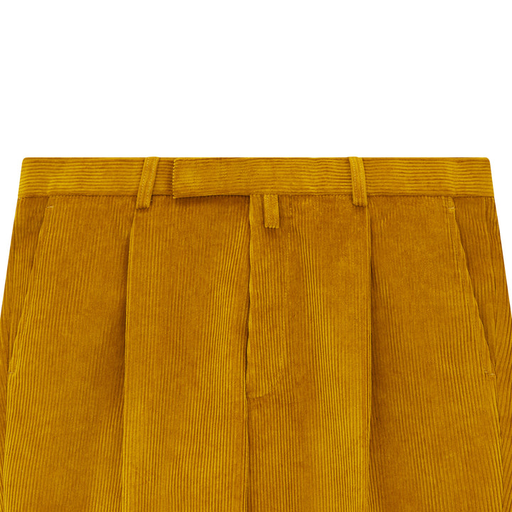 Tyler Ochre Corduroy Trousers