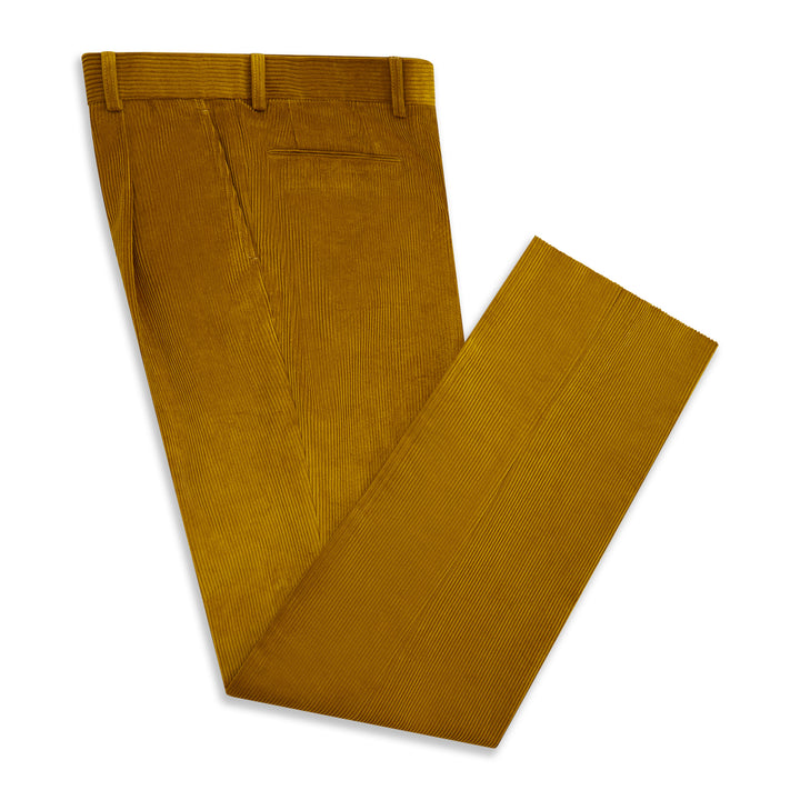 Tyler Ochre Corduroy Trousers