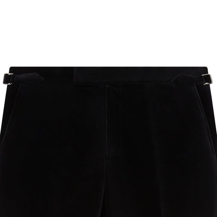 Barney Black Velvet Evening Trouser