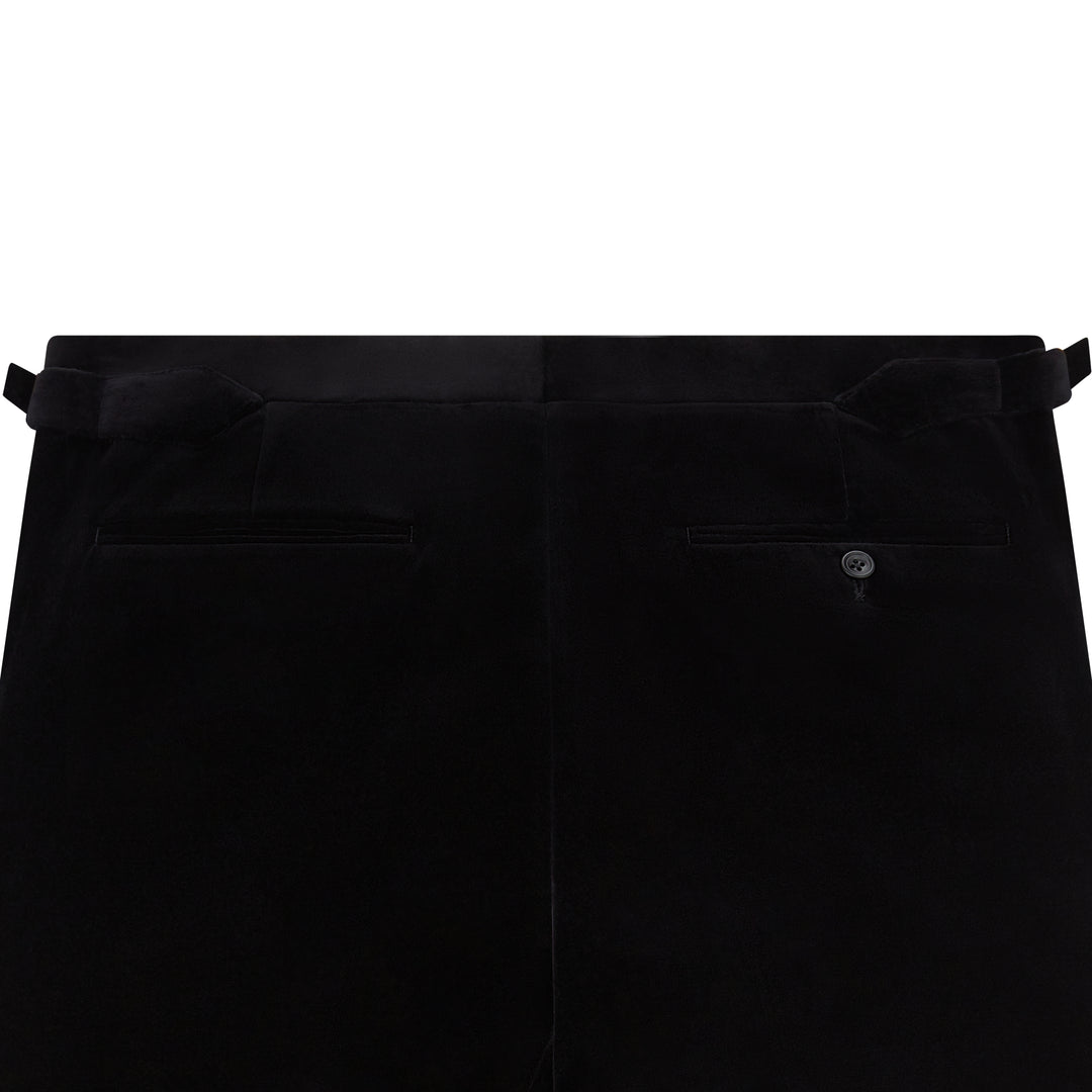Barney Black Velvet Evening Trouser