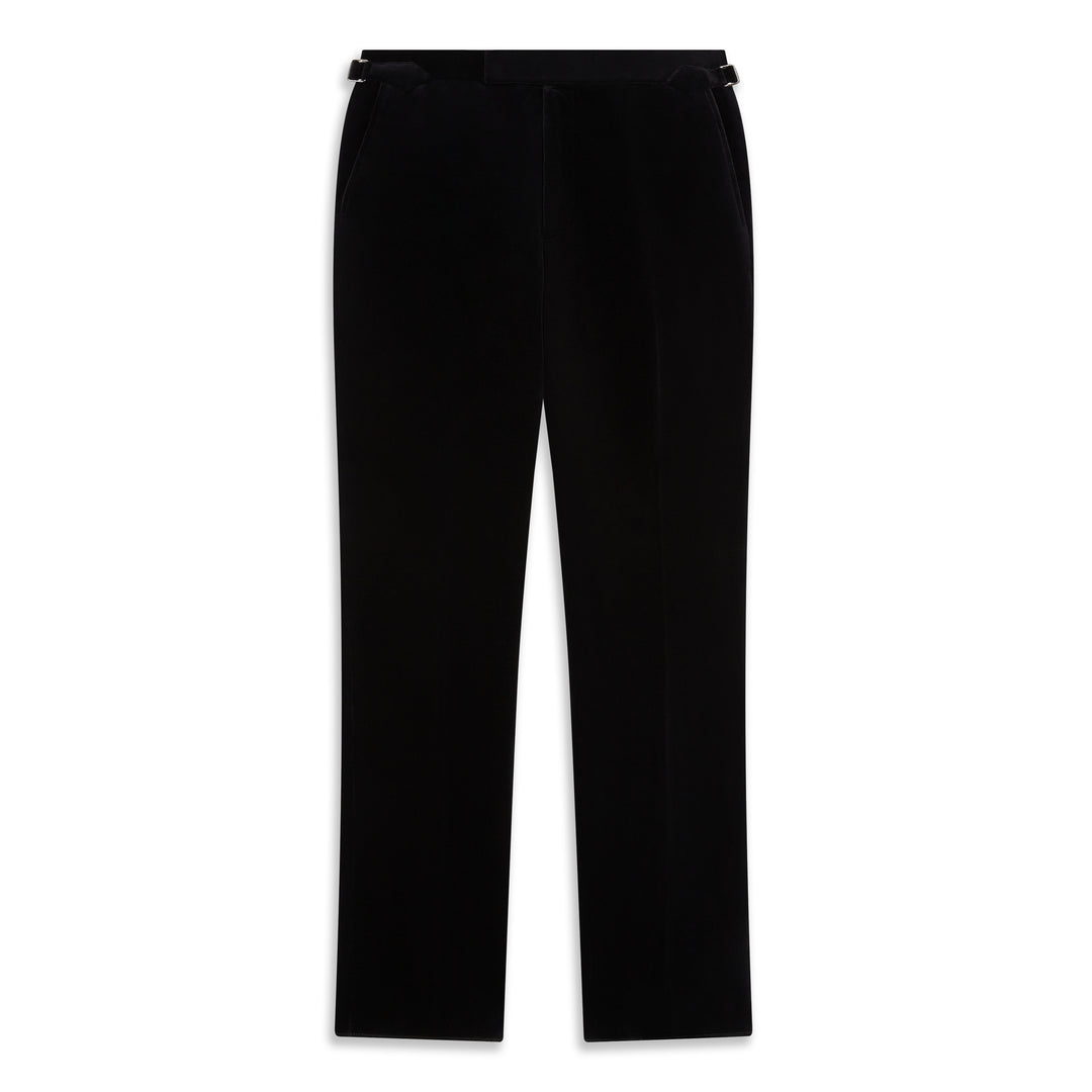 Barney Black Velvet Evening Trouser