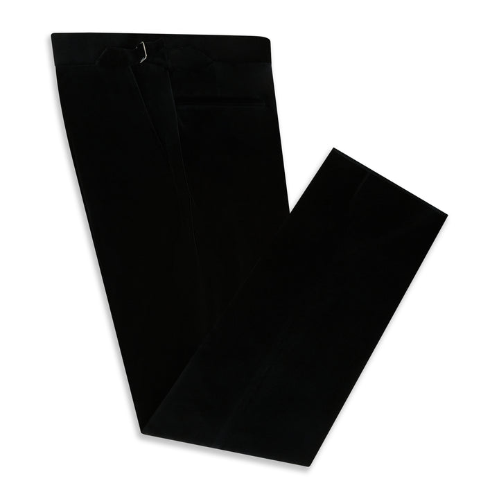 Barney Black Velvet Evening Trouser
