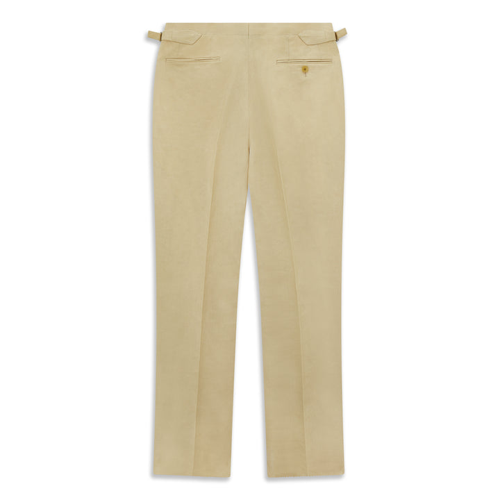 Tyler Beige Linen Trouser