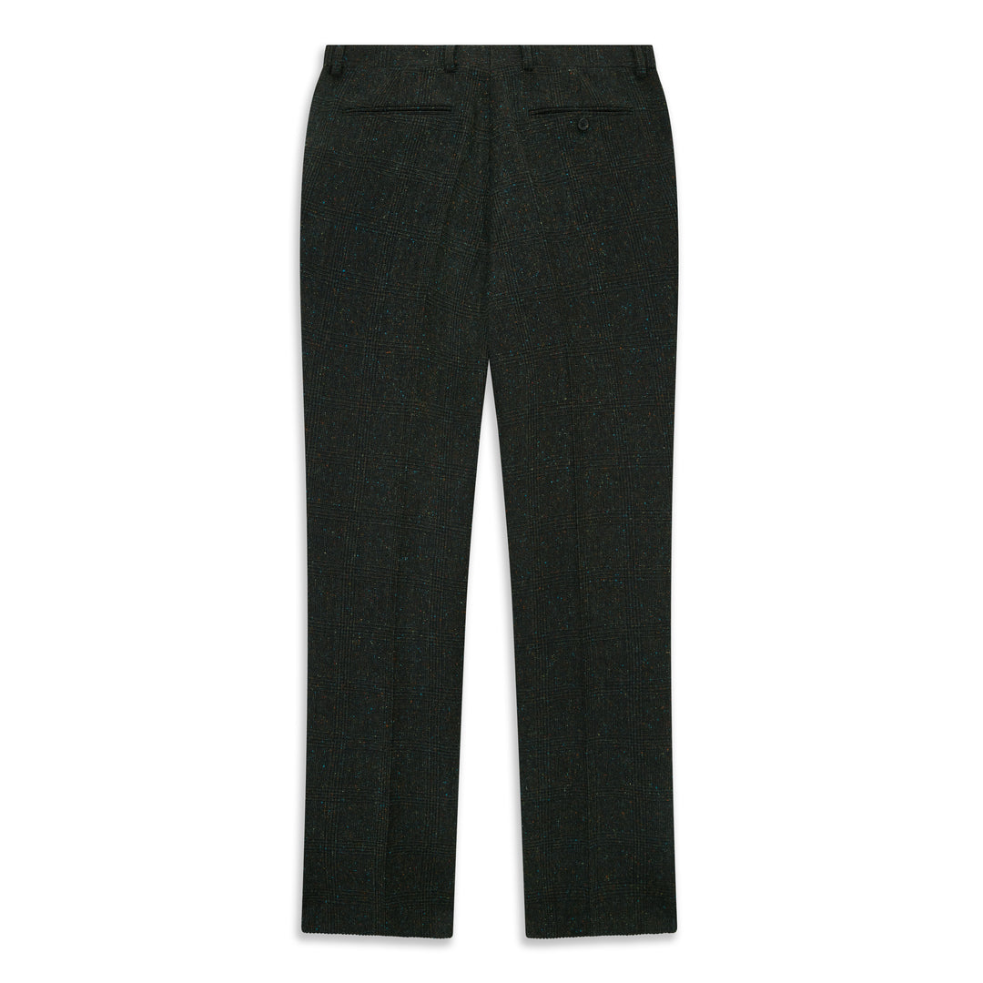 Barney Green Donegal Check Tweed Trouser