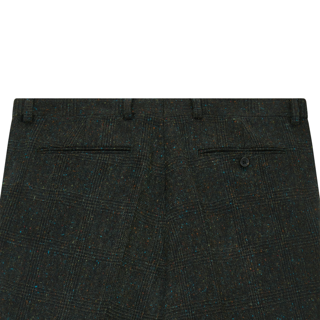Barney Green Donegal Check Tweed Trouser