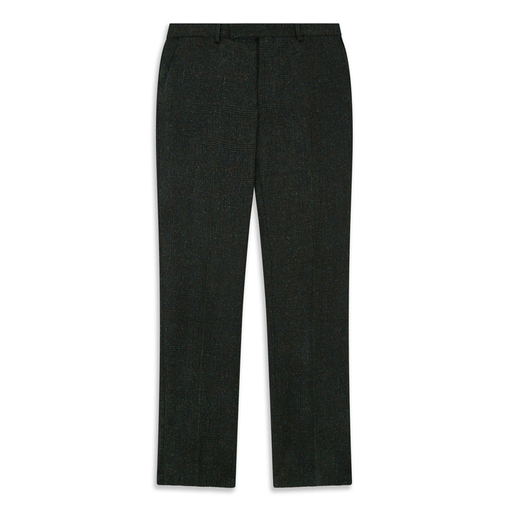 Barney Green Donegal Check Tweed Trouser
