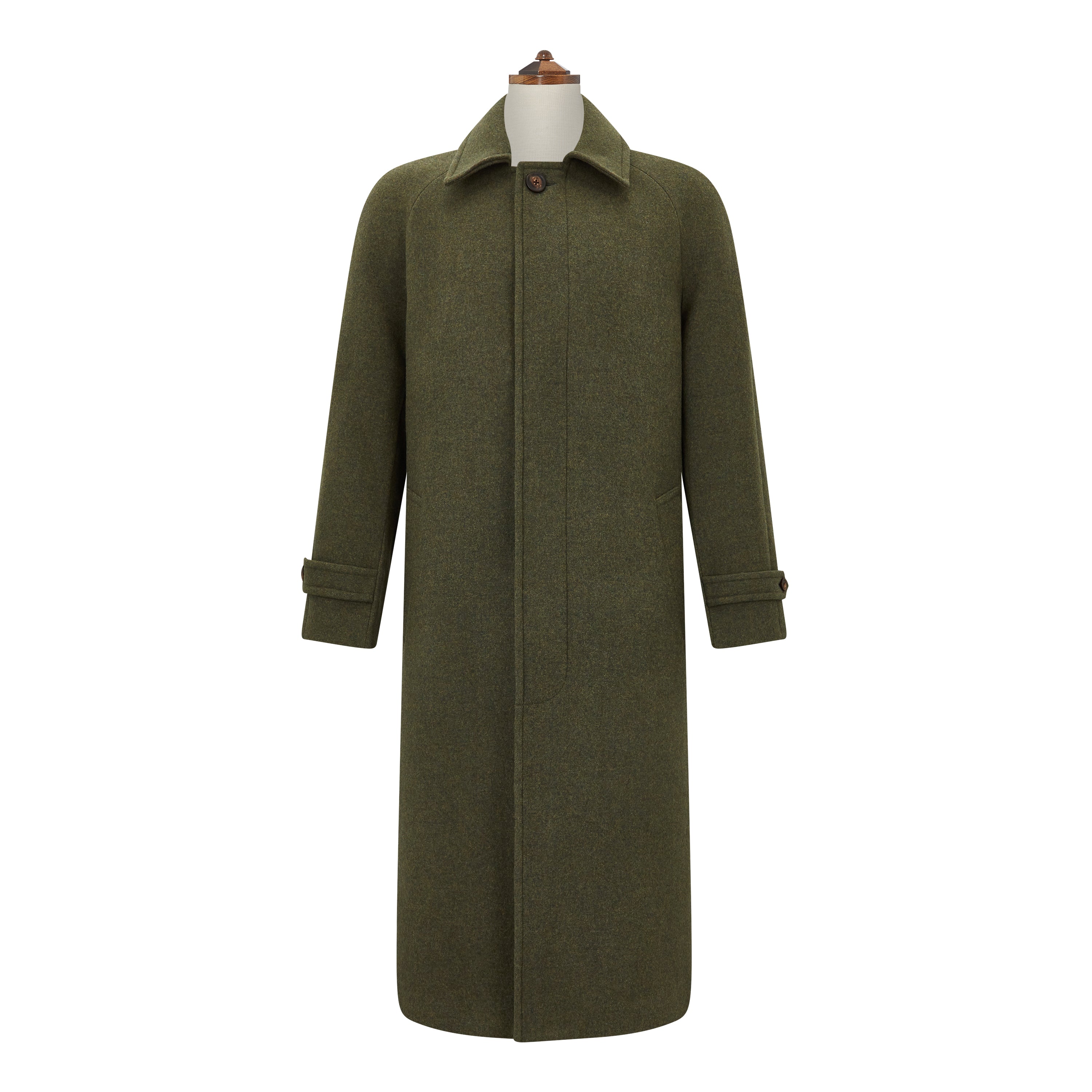 Ede & Ravenscroft | Templemore Loden Coat | Green