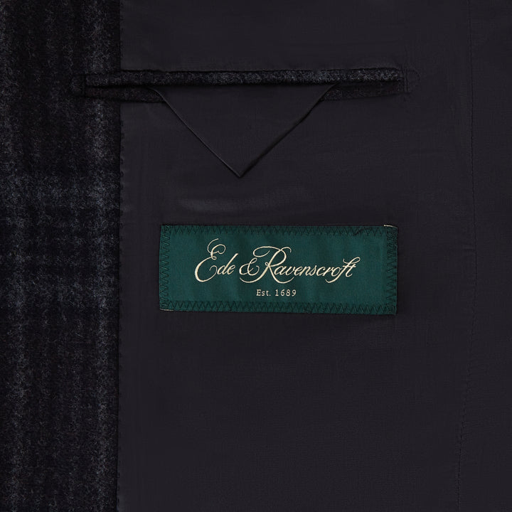 Warrington Charcoal Check Coat