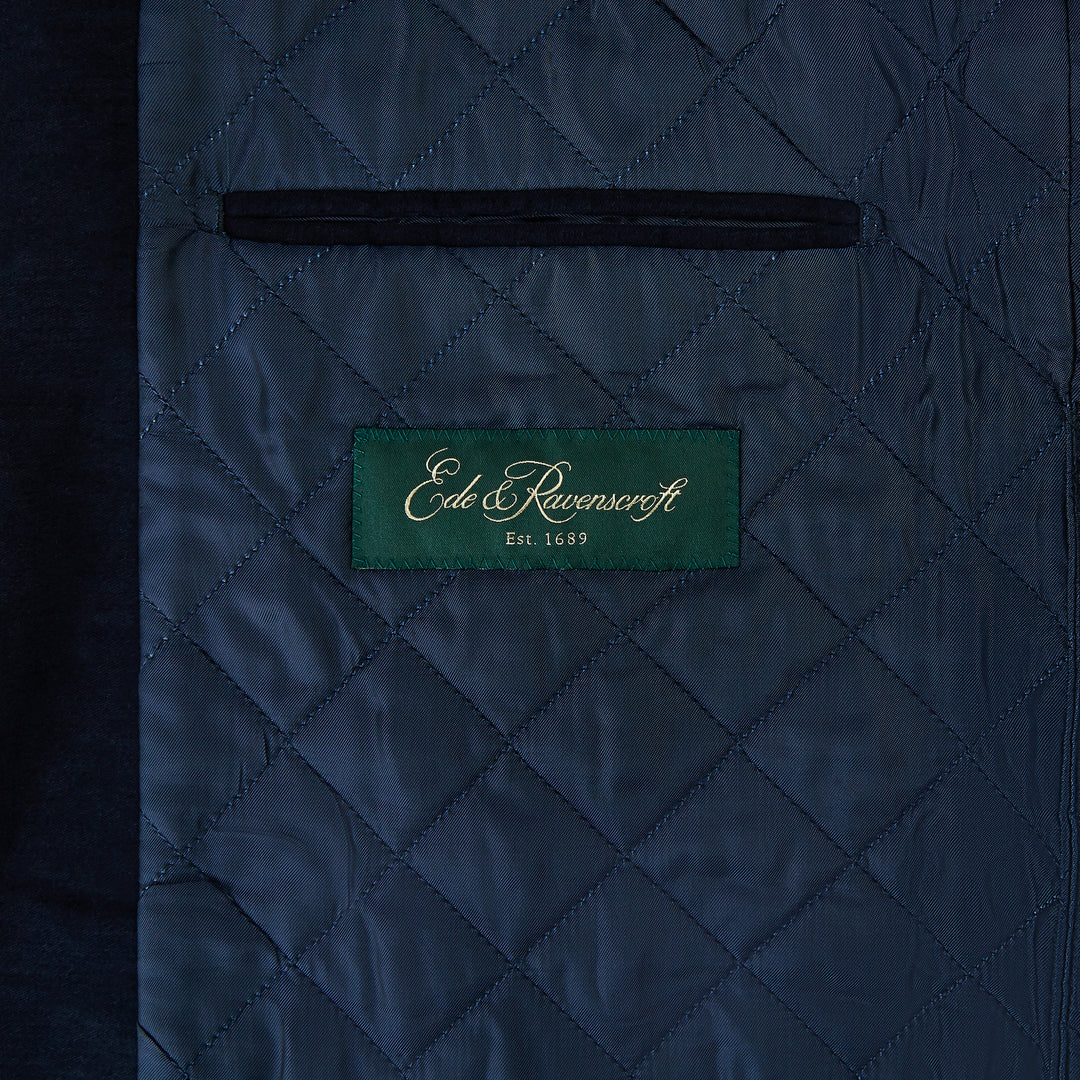 Arthur Navy Moleskin Gilet